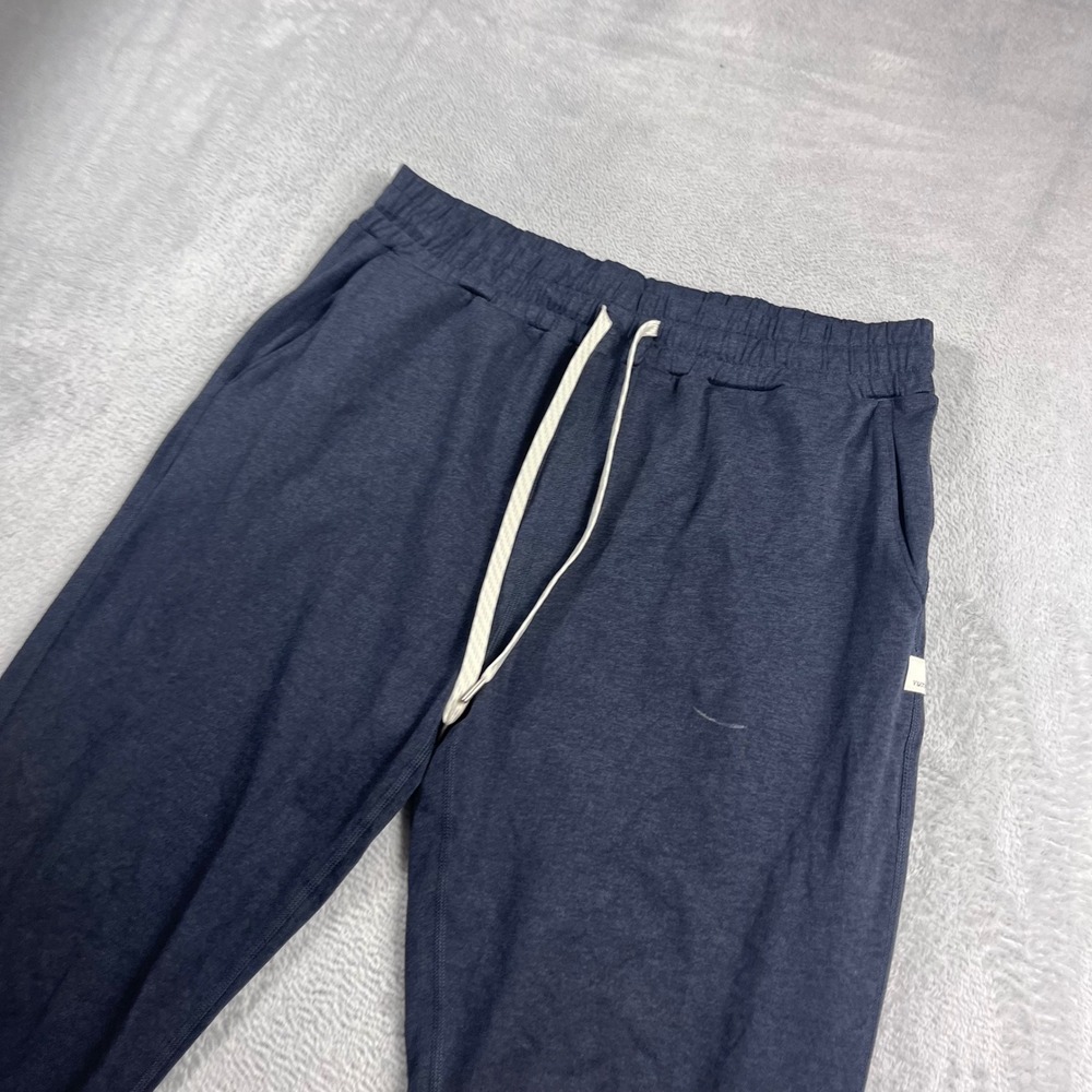 Vuori Women Performance Joggers DreamKnit Navy Heather Drawstring Pants - Picture 2 of 11
